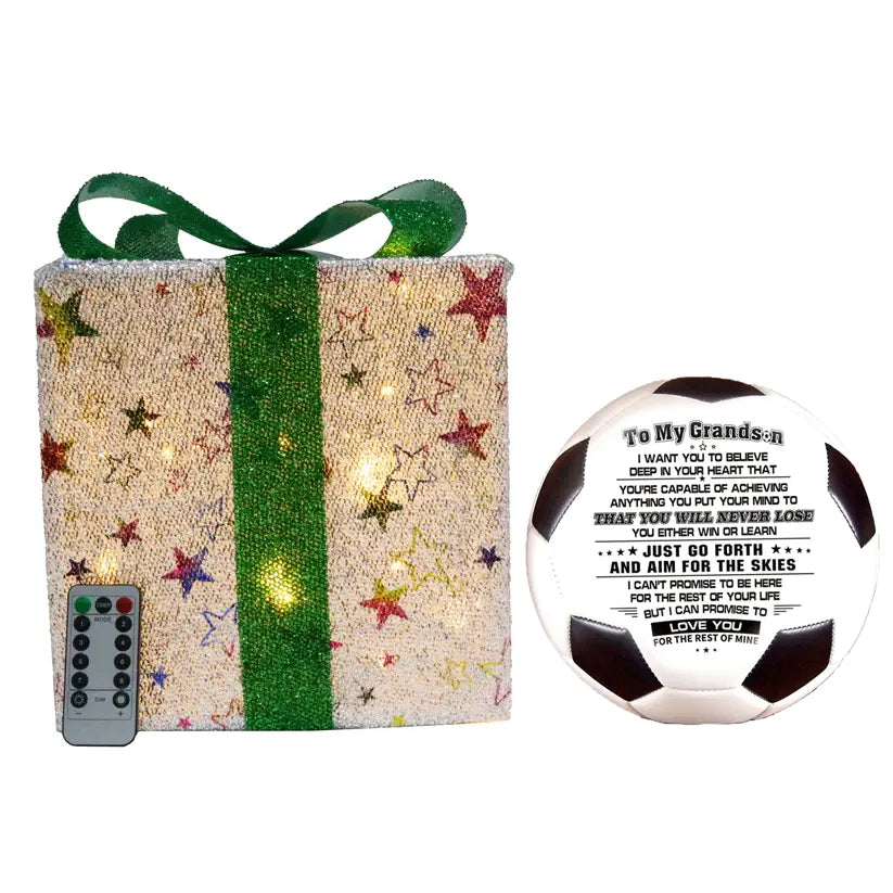 Personalized Printed Soccer Ball Football For My Granddaughter, Birthday Christmas Graduation Gift For Granddaughter, Perfect For Outdoor & Indoor Match Or Game,Size 5