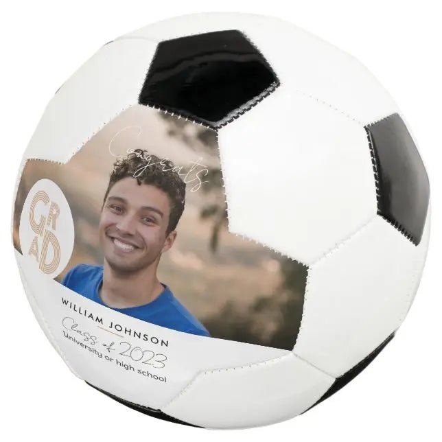 Congrats Grad Class of 2024 Graduation Gift Soccer Ball - Family Watchs