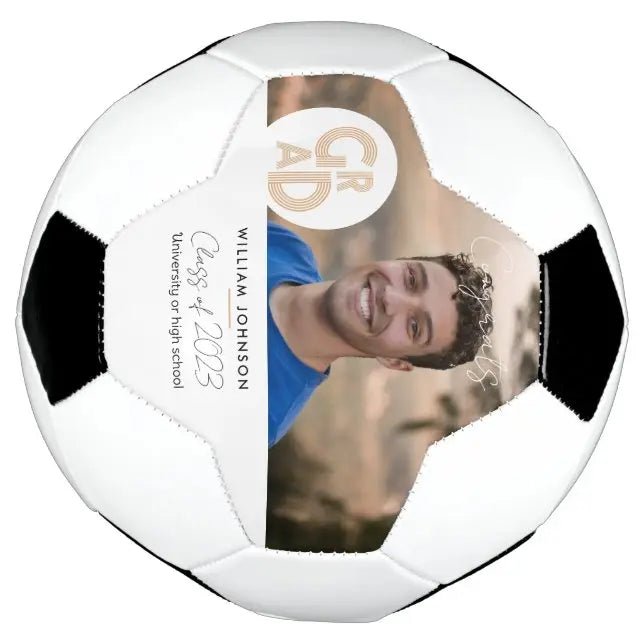 Congrats Grad Class of 2024 Graduation Gift Soccer Ball - Family Watchs