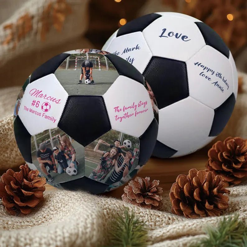 Custom photo Soccer, , Soccer Coach gift, Soccer ball gift, Gift For Kids, Gift For Family, Soccer team gift - Family Watchs