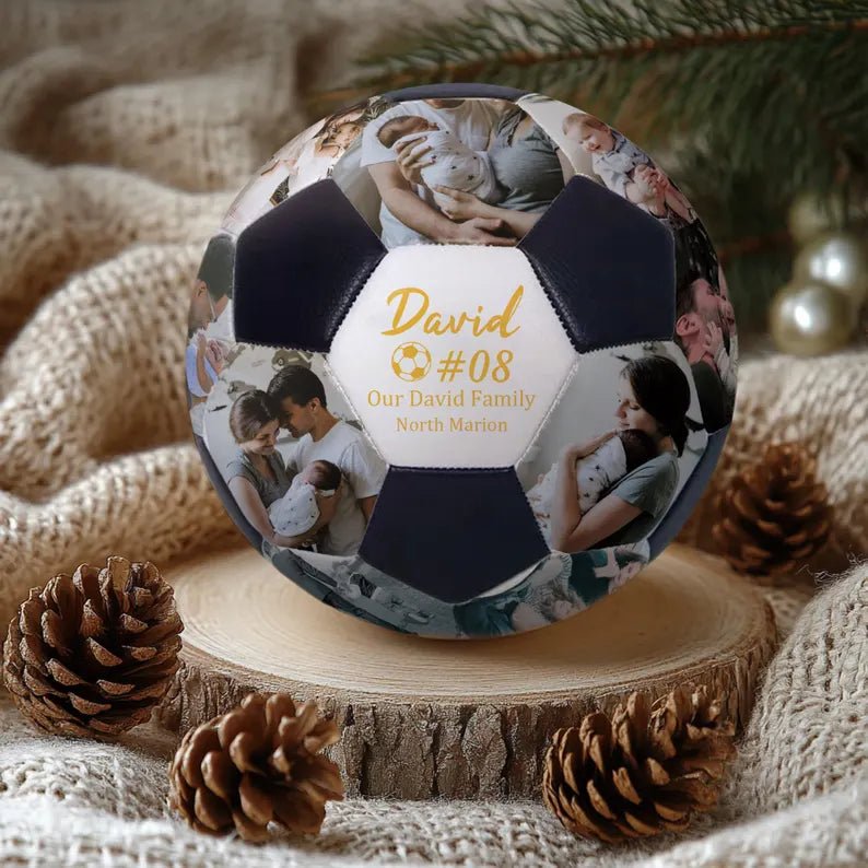 Custom photo Soccer, , Soccer Coach gift, Soccer ball gift, Gift For Kids, Gift For Family, Soccer team gift - Family Watchs