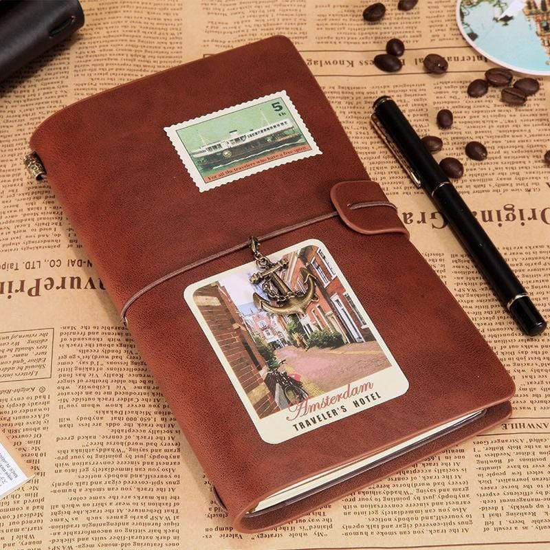 FAMILYWATCHS Gift Customized Personalise Leather Journal Mom To Son - Family Watchs