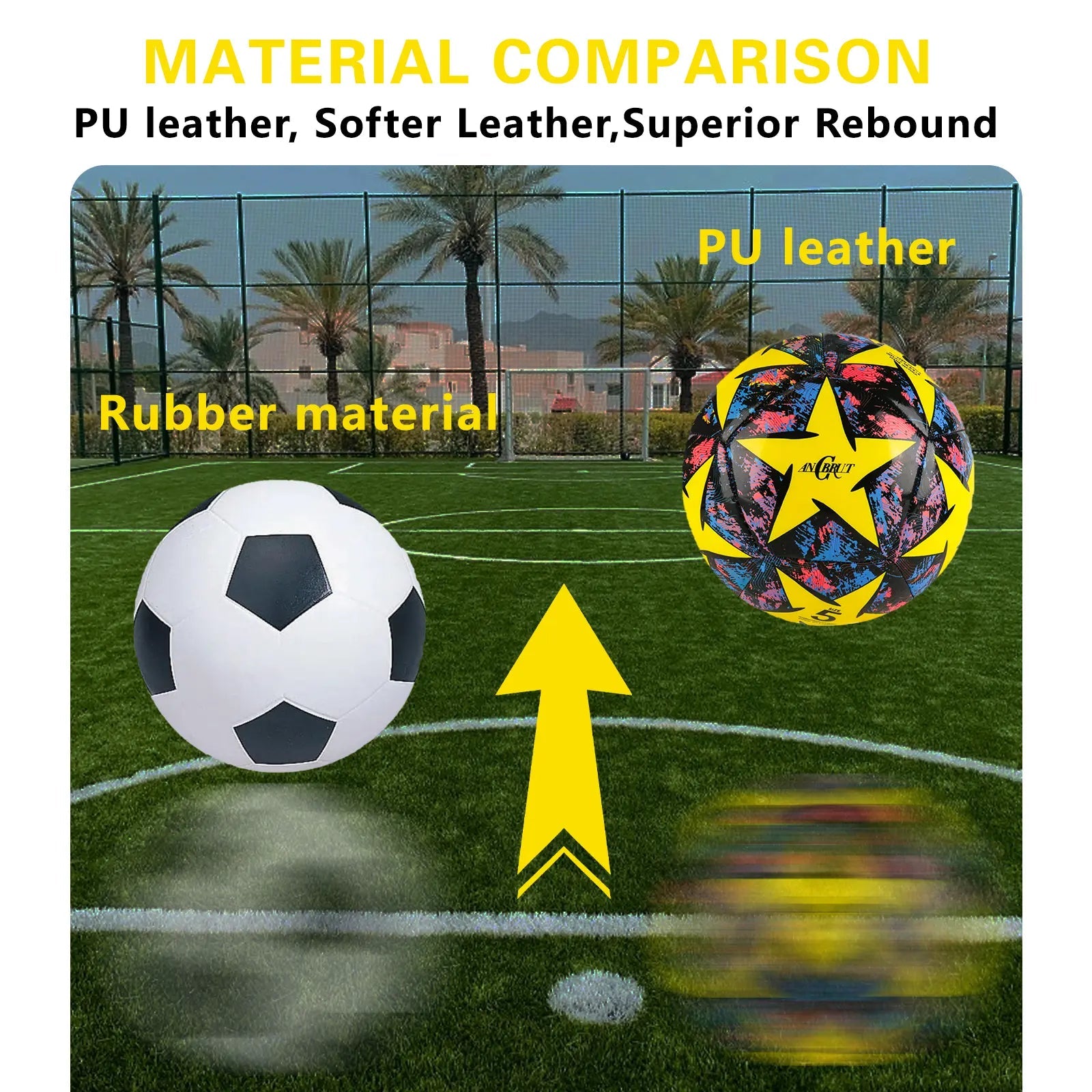 Glow In The Dark Soccer Ball- Light Up - Gift Ideas For Teen Boys And Girls - Family Watchs