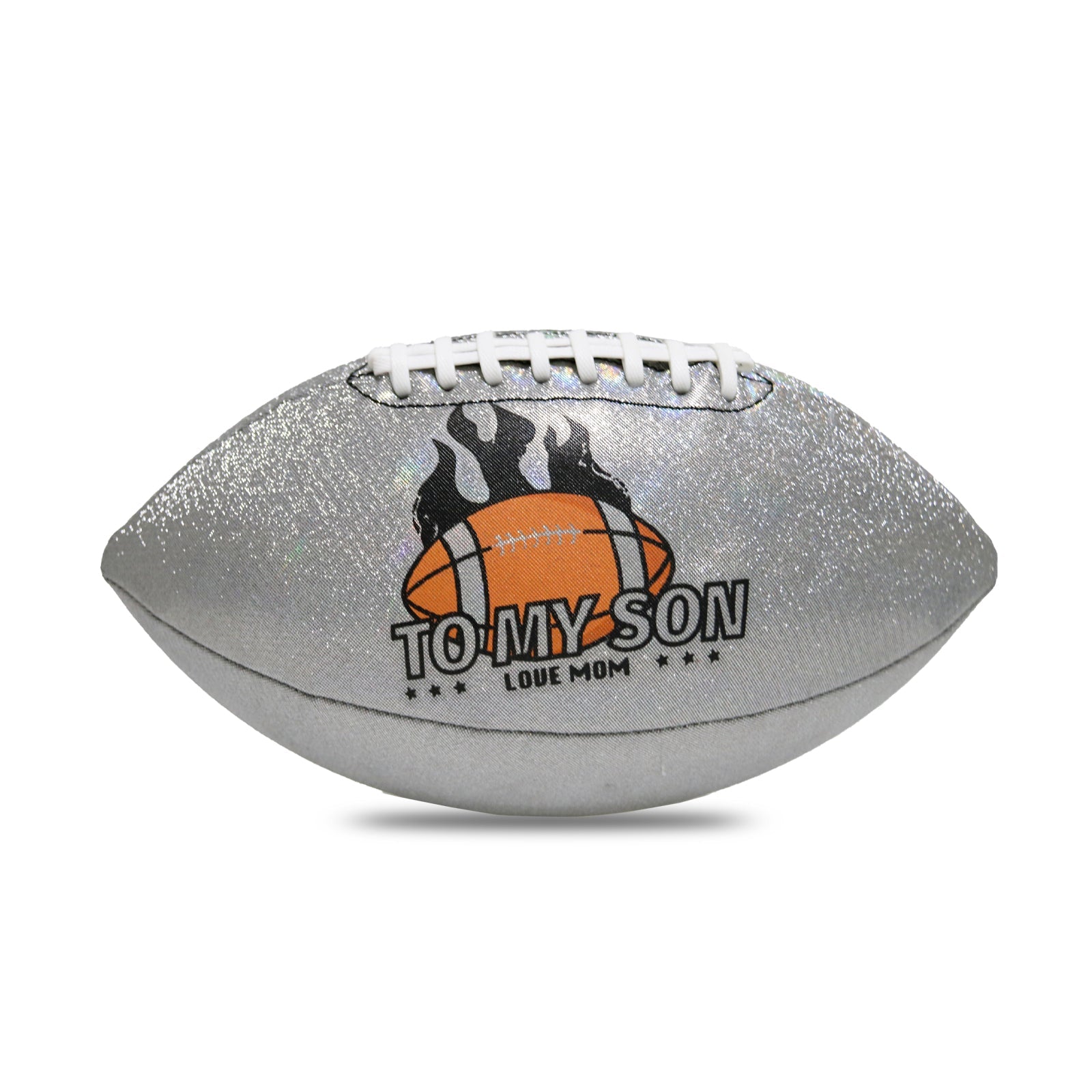 Mom To Son - Love You Birthday Graduation Christmas Holiday Gift Personalized Football - Family Watchs