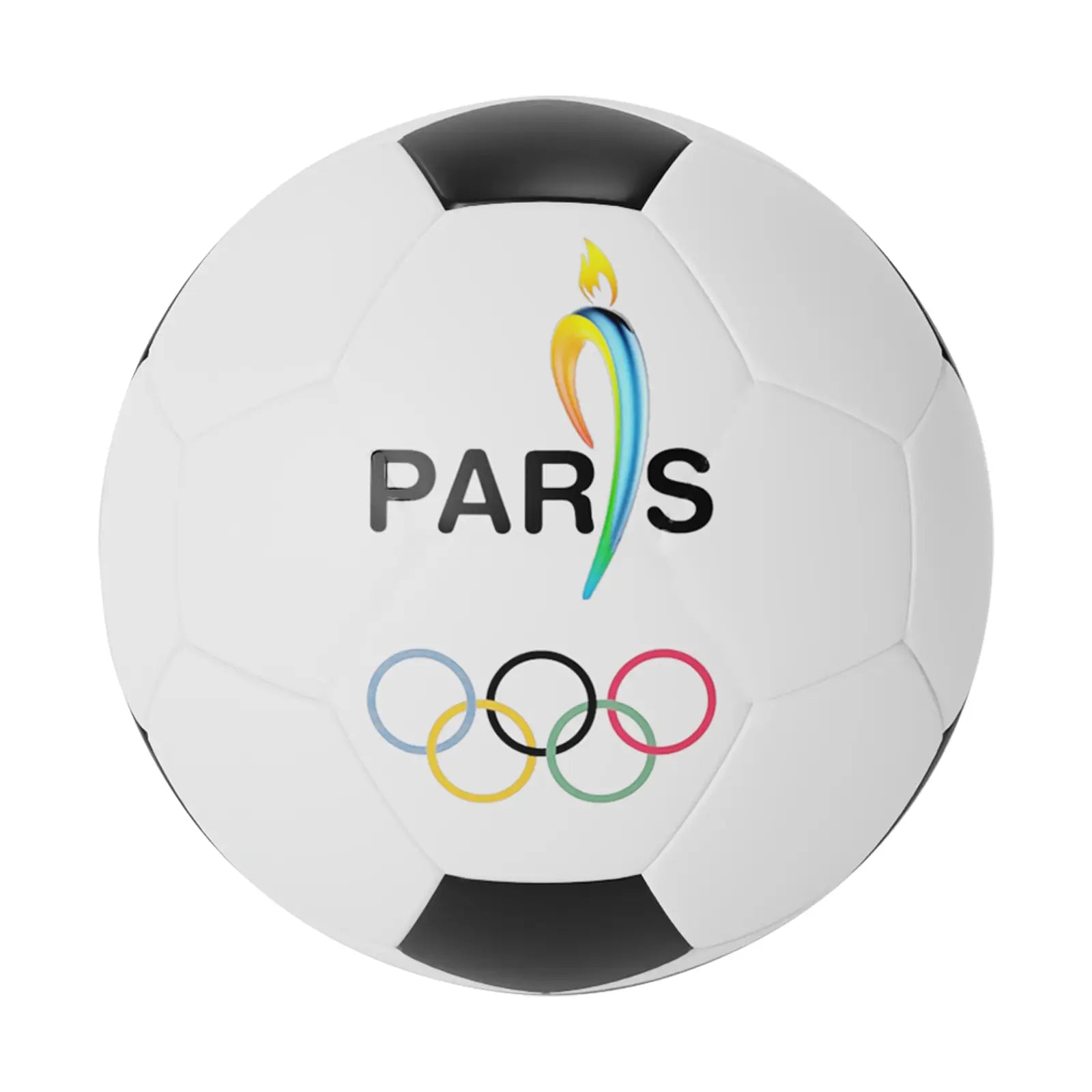 Personalized Custom 3 Photo Paris Olympics Themed Soccer Ball - Family Watchs