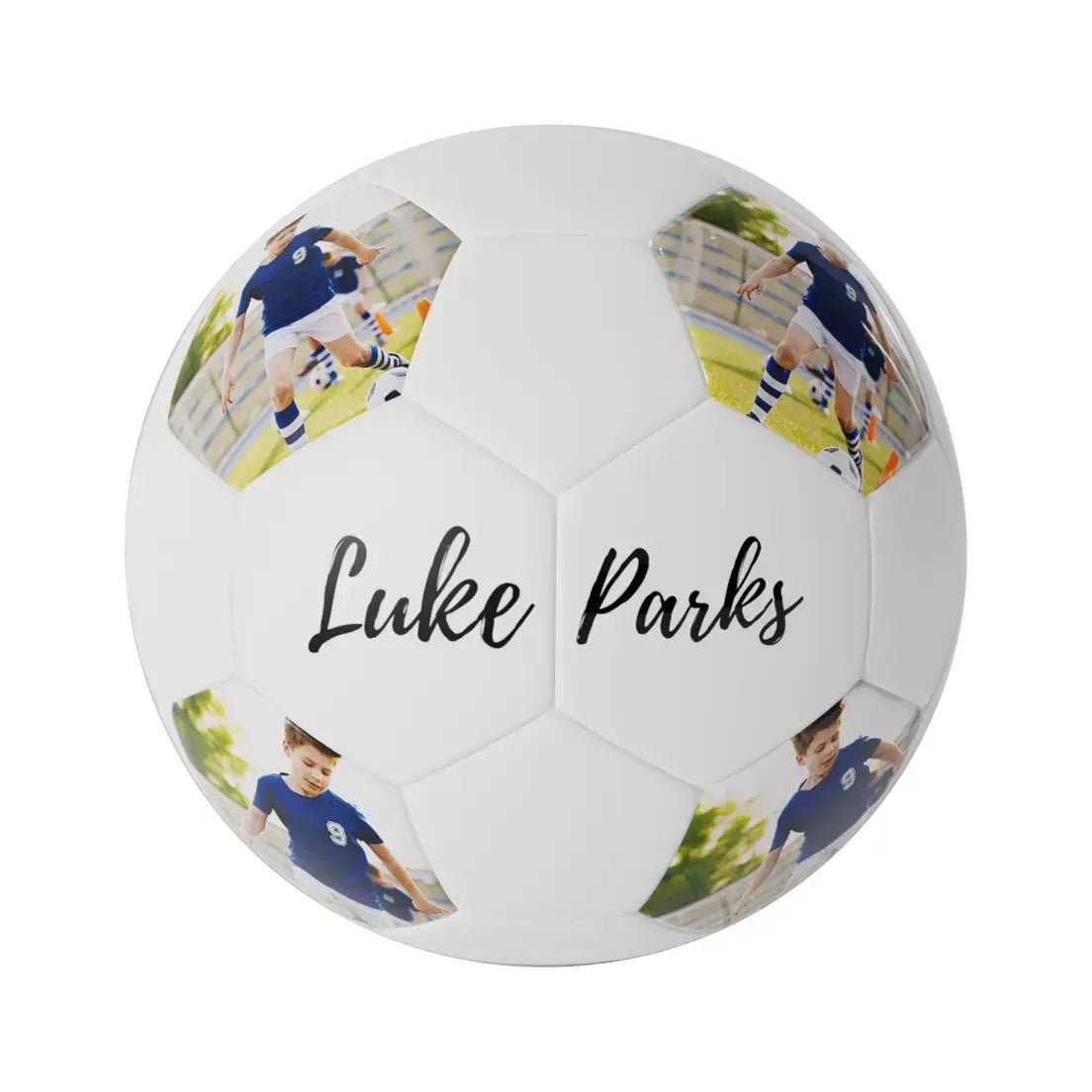 Personalized Custom 8 Panels Gift Soccer Ball - Family Watchs