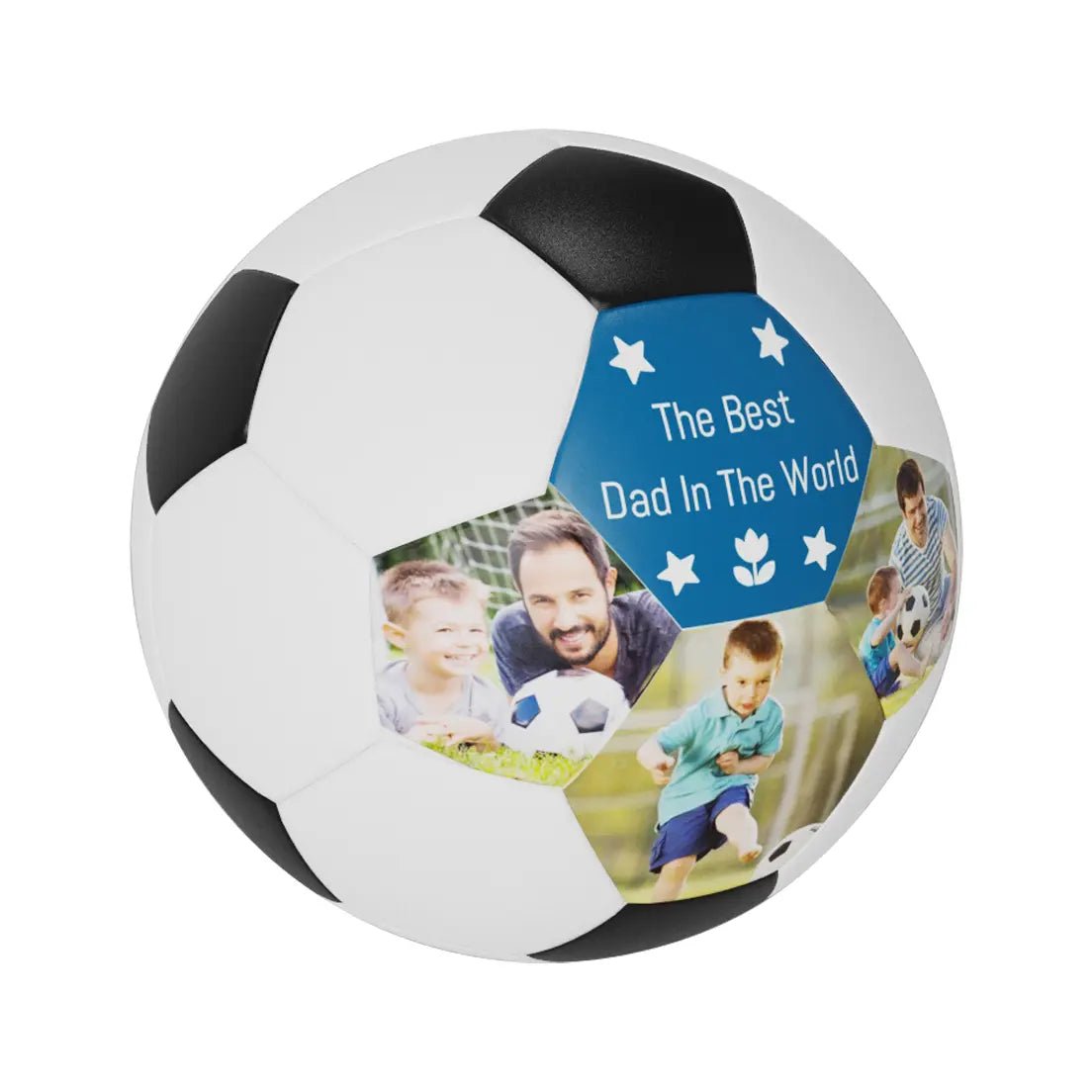 Personalized Custom Father's Day Gifts Soccer Ball No.5 - Family Watchs