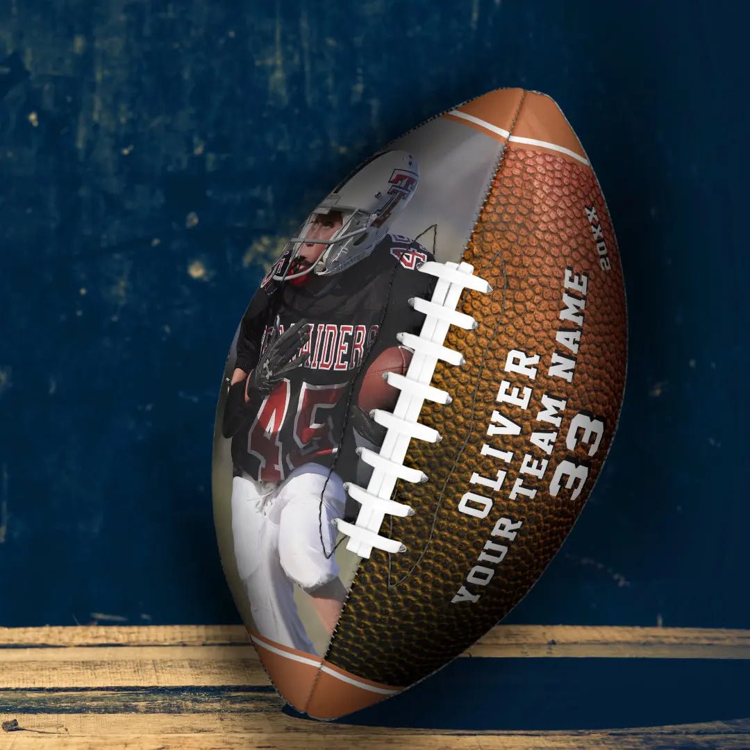 Personalized Custom Football Make the perfect Gift! - Family Watchs