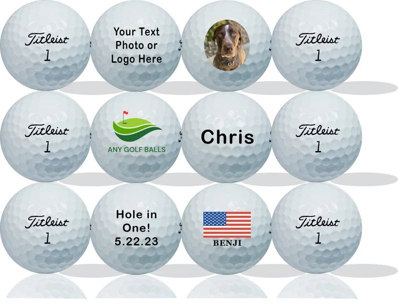 Personalized Custom Golf Balls - Family Watchs