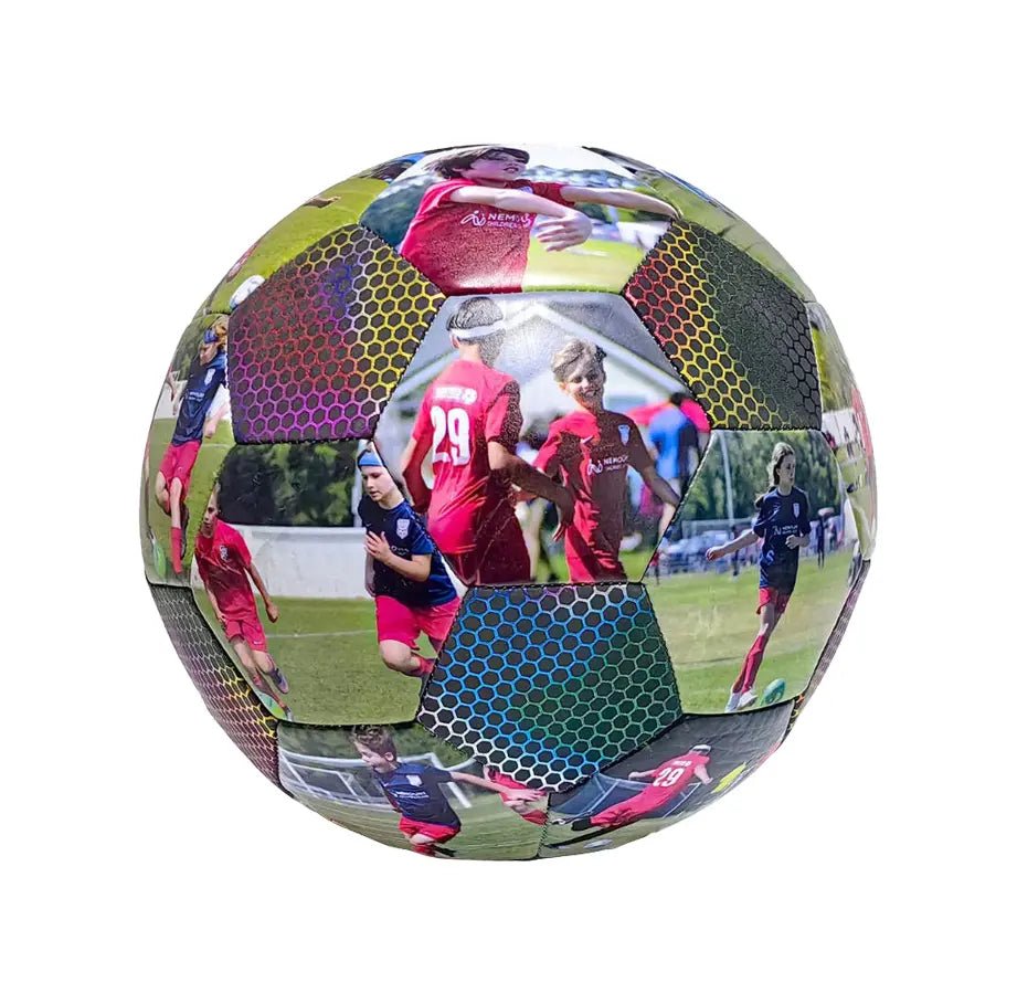 Personalized Custom Holographic Reflective Soccer Ball - Family Watchs