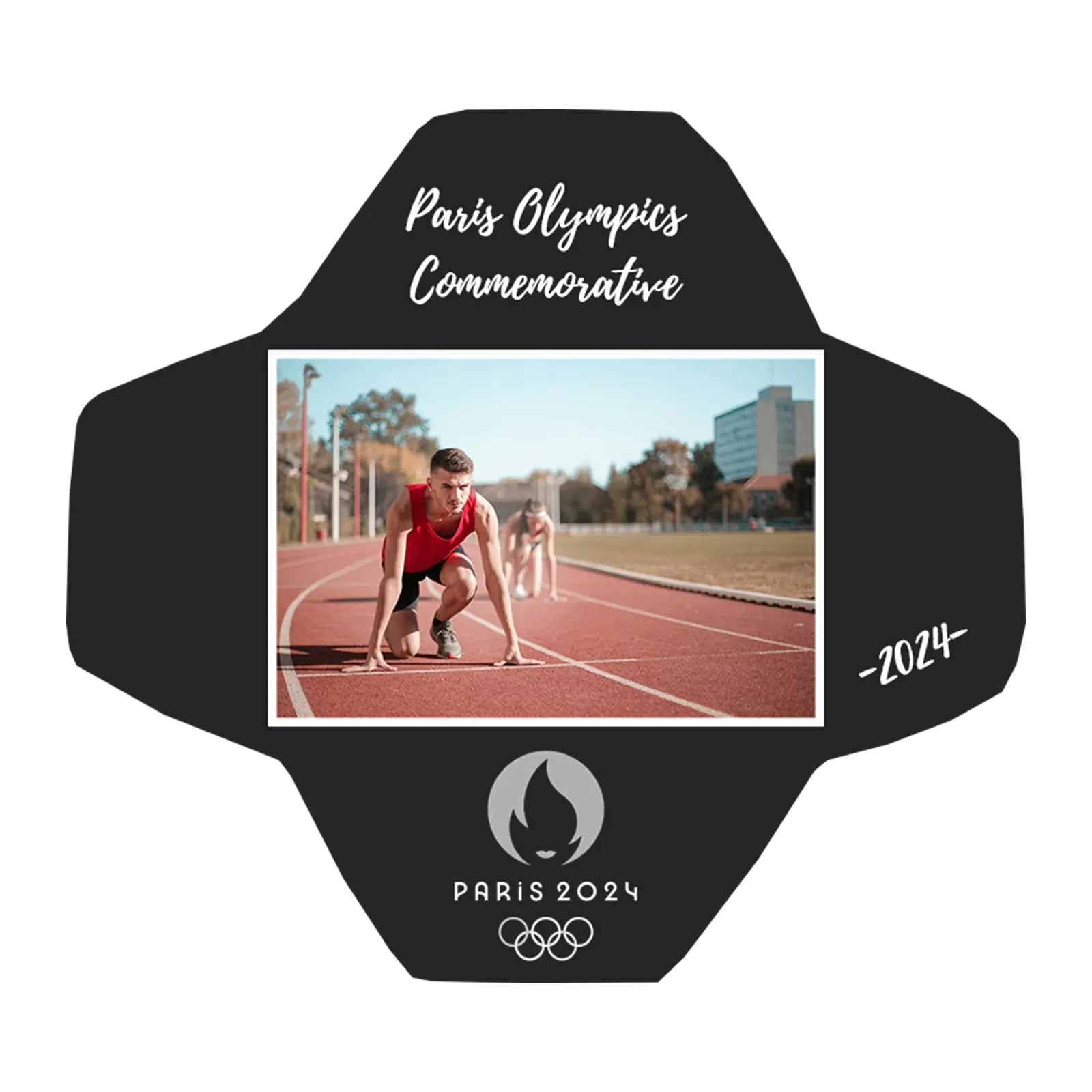 Personalized Custom Paris Olympics Themed Commemorative Soccer Ball - Family Watchs