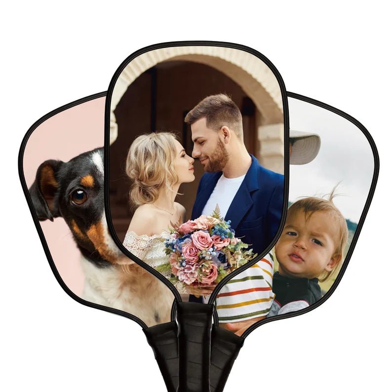 Personalized Custom Photo and Text Pickleballs Paddle - Family Watchs