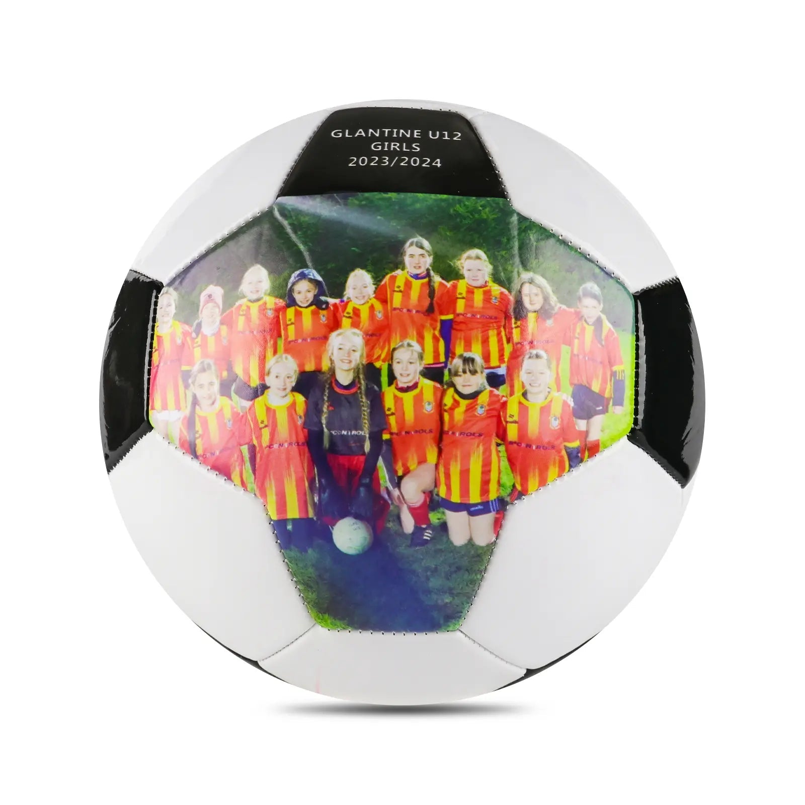 Personalized Custom Photo/Text Soccer Ball - Family Watchs