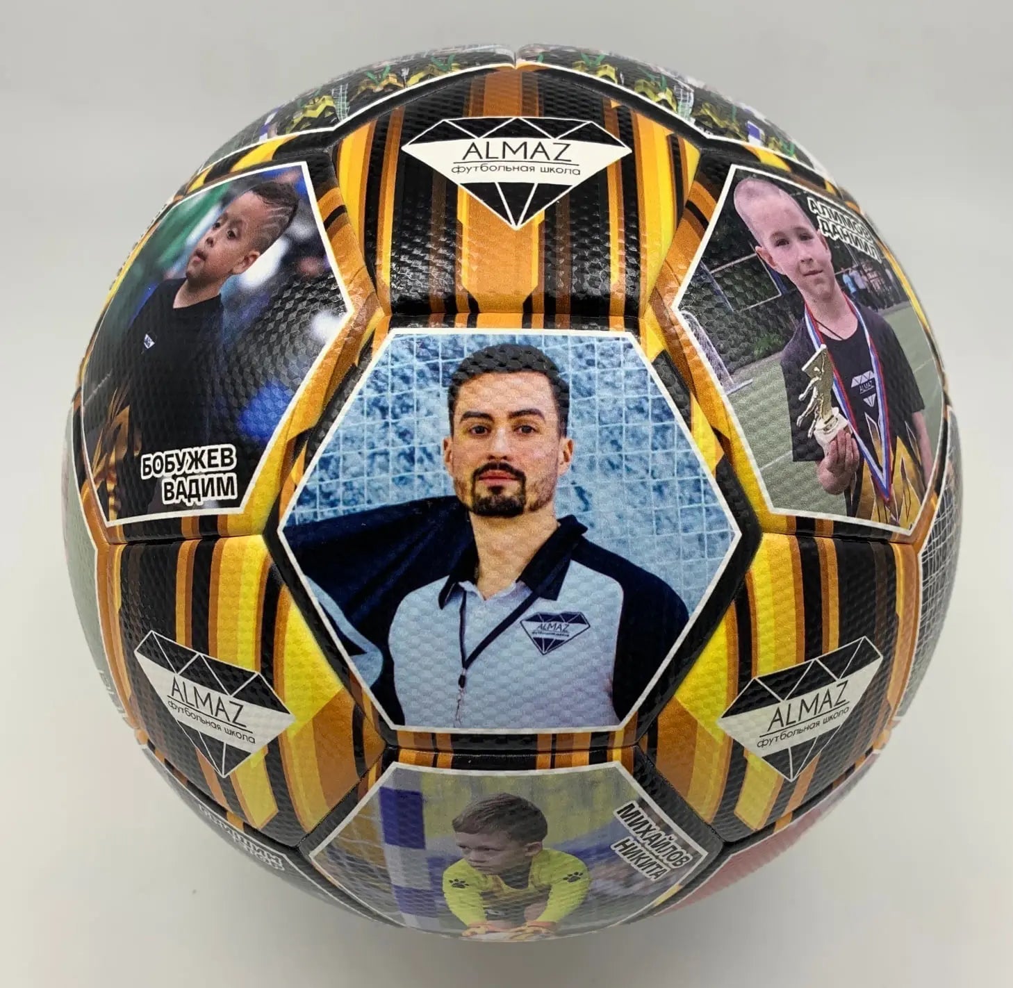 Personalized Custom Team Soccer Ball - Family Watchs