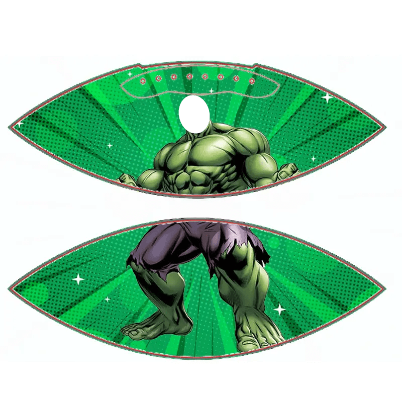 Personalized My Face Custom Hulk Photo Football Gift - Family Watchs