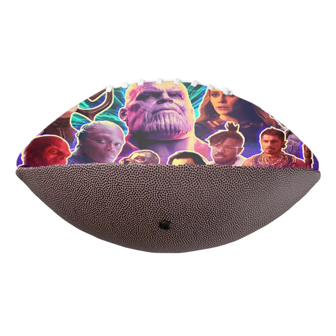 Personalized My Face Custom Iron Man Photo Football Gift - Family Watchs
