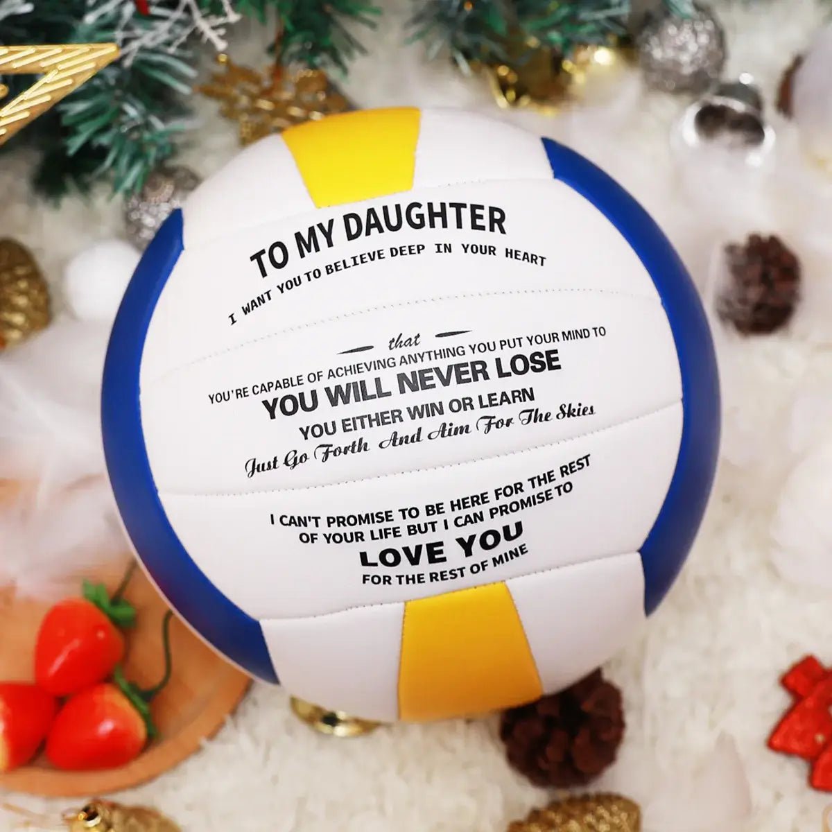 Personalized Printed Volleyball Gift To My Daughter - Family Watchs