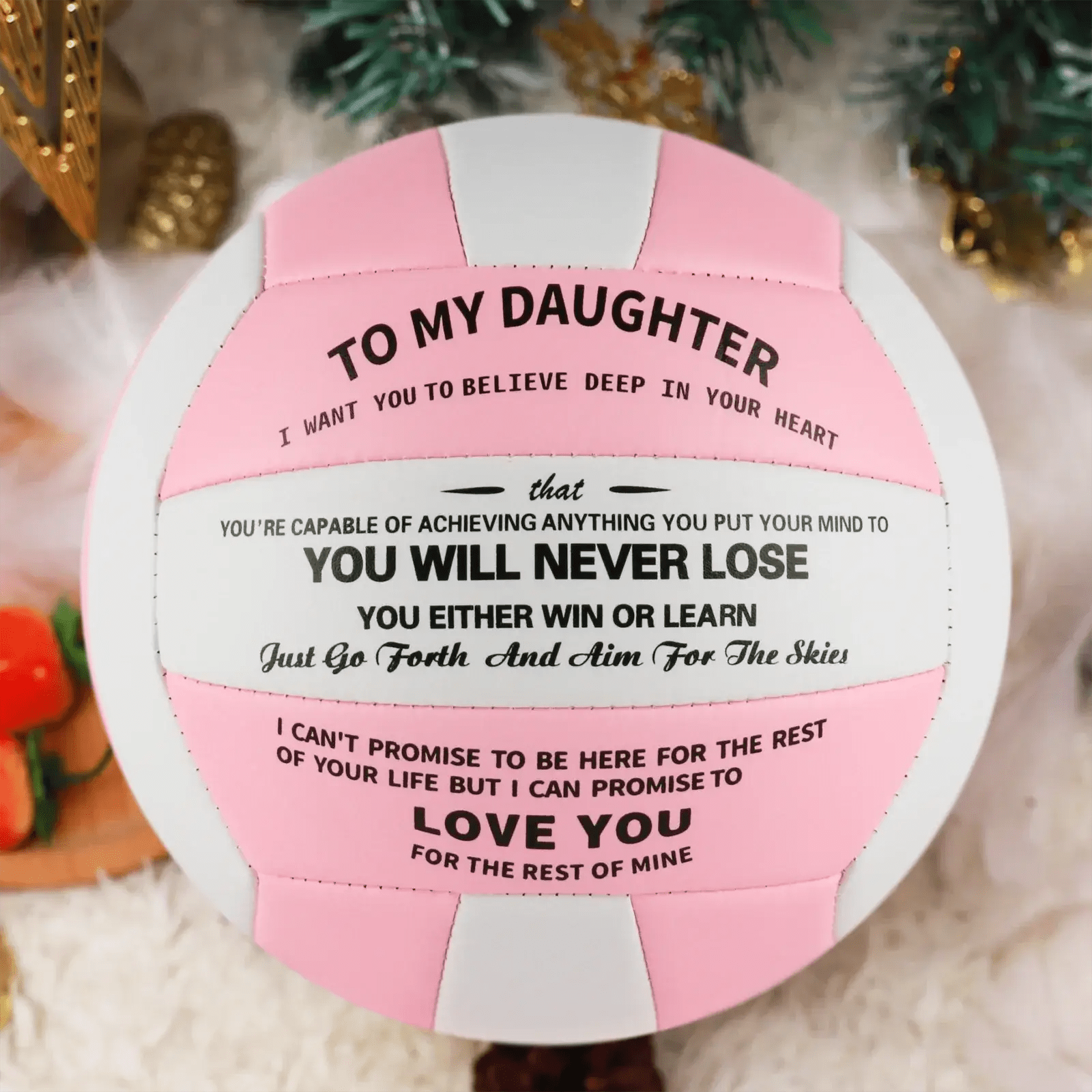 Personalized Printed Volleyball Gift To My Daughter - Family Watchs
