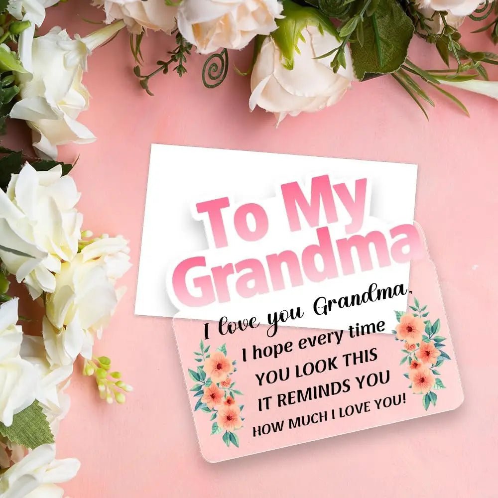 To My Grandma - Grandma Birthday Present, Gifts for Grandma Mothers Day Acrylic Gift - Family Watchs