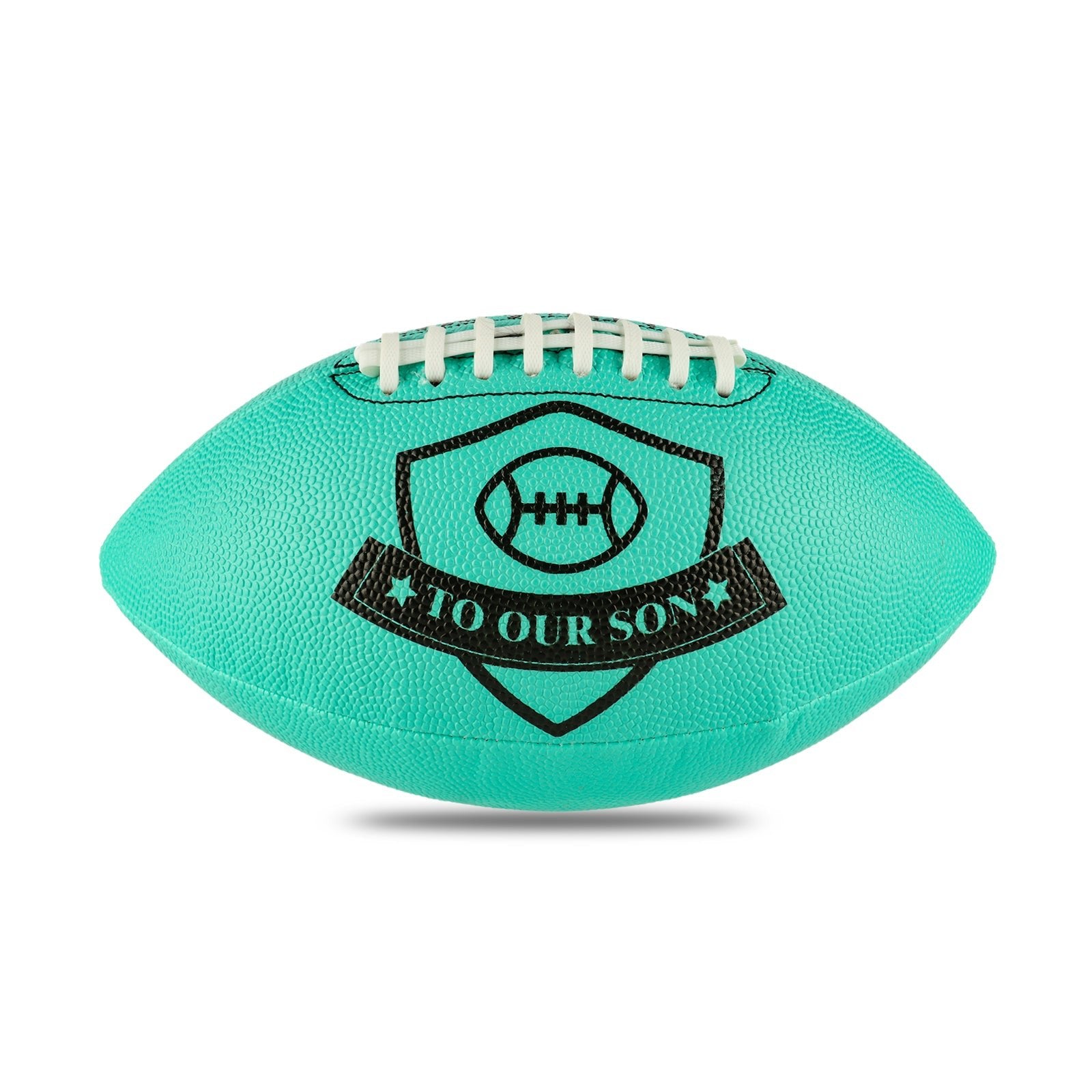 To Our Son - Personalized Football Birthday Graduation Christmas Holiday Gift,Blue - Family Watchs