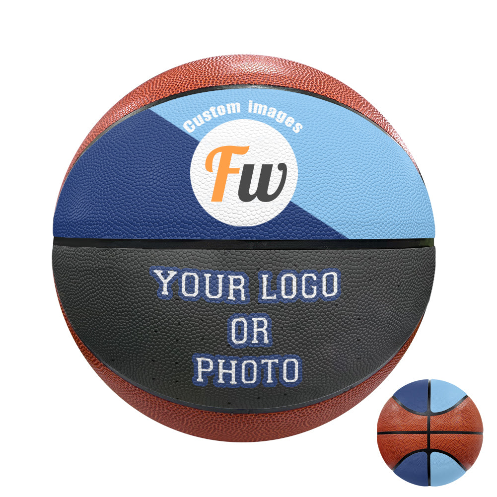 Personalized Basketball For Grandson – Engraved, Indoor/Outdoor Composite Leather