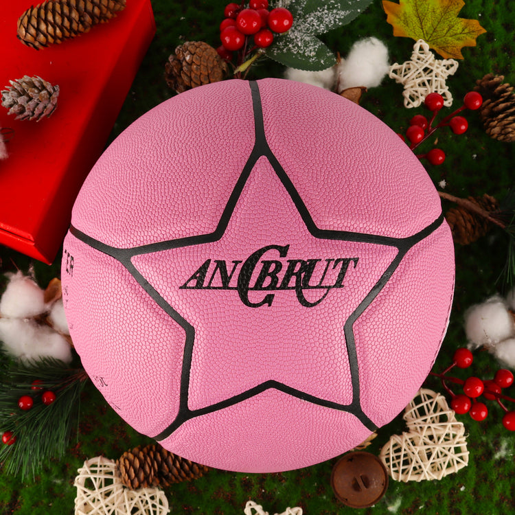Personalized Letter Basketball For Daughter, Basketball Indoor/Outdoor Game Ball For Girl, Birthday Christmas Gift For Daughter From Mom, Pink