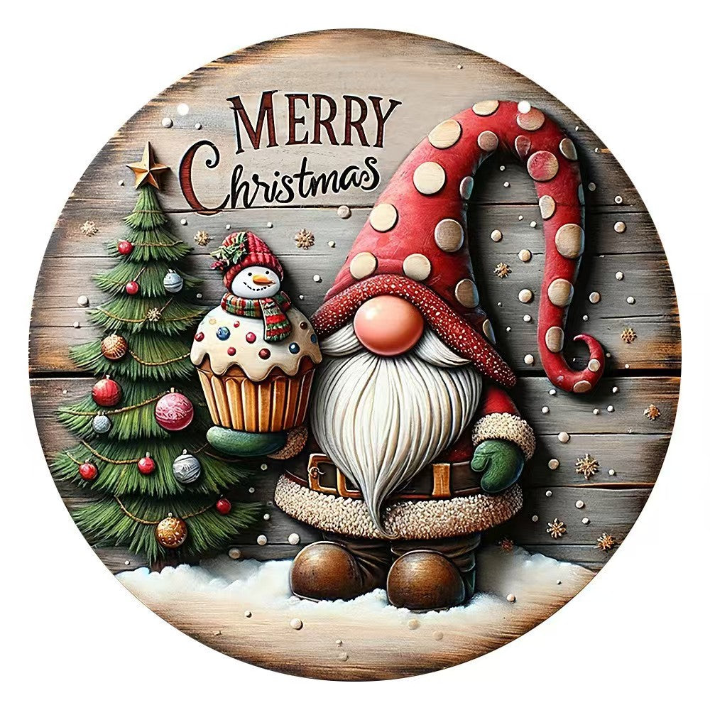 Christmas Front Door Decor | Ho Ho Ho | Christmas Wreath | Christmas Door Hanger | Christmas Sign | Christmas Door Wreath | Christmas