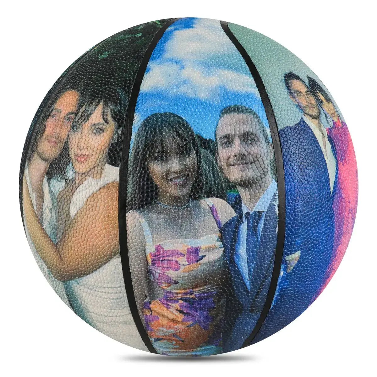 Custom Basketball Personalized Engraved Image/Text Basketball - Family Watchs