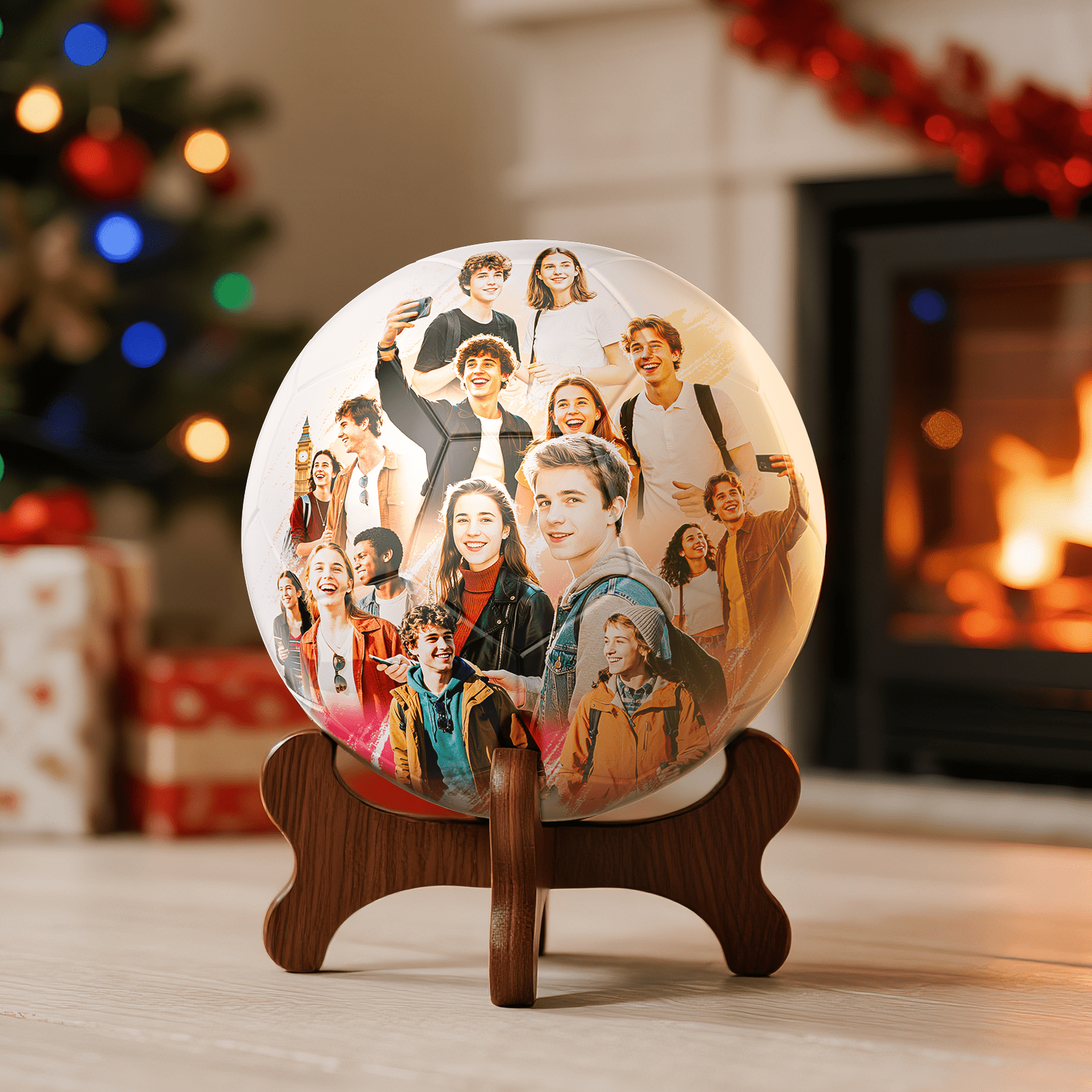 Customized Soccer Ball for Your Beloved Pet, Players, Birthdays, Weddings,Size 5 Personalized Gift with Name, Photo, and Text - Family Watchs