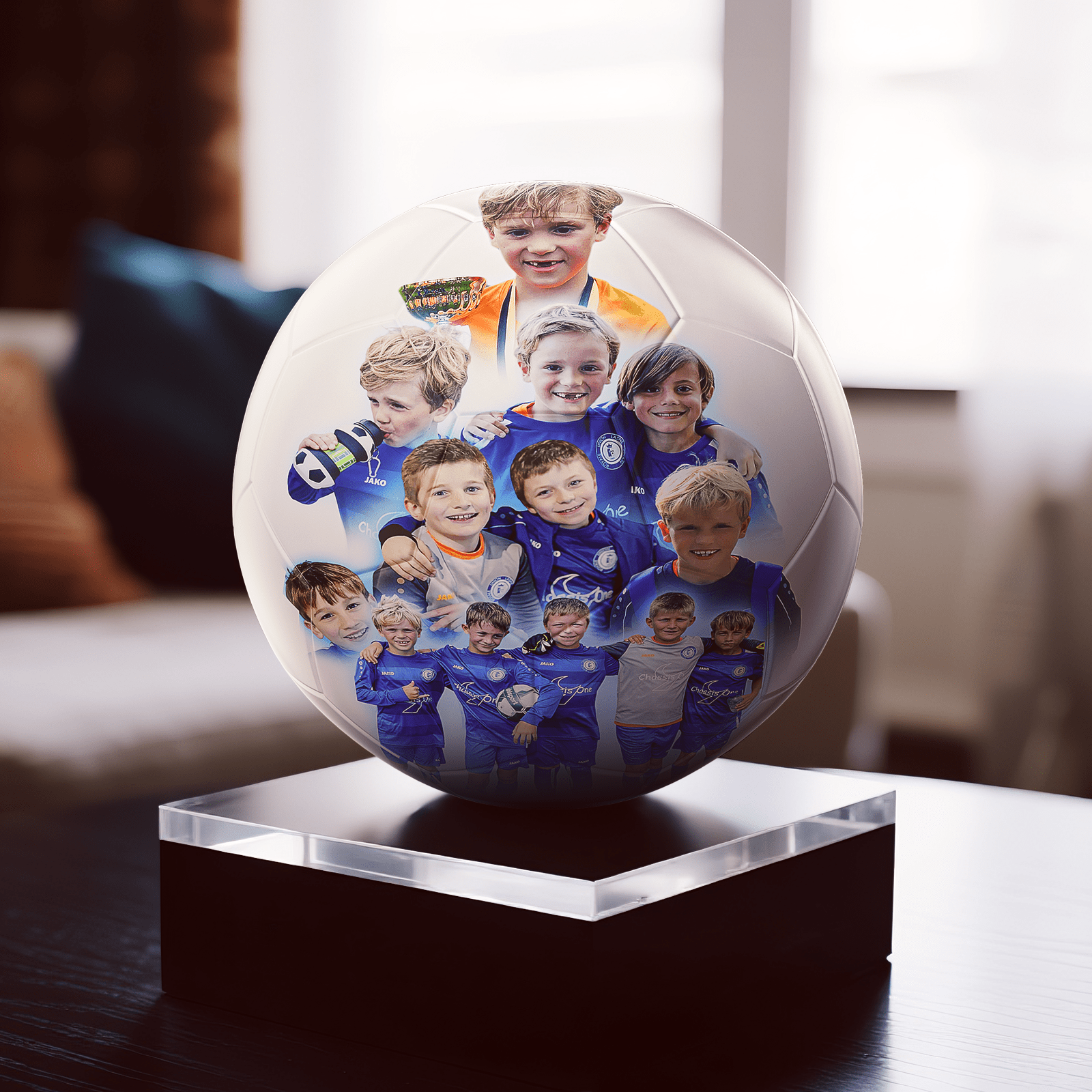 Customized Soccer Ball Size 5 Personalized Custom Soccer Ball Gift with Name, Photo, and Text for Unique Designs, for Family, Players, Coach, Birthdays, Christmas, Weddings - Family Watchs