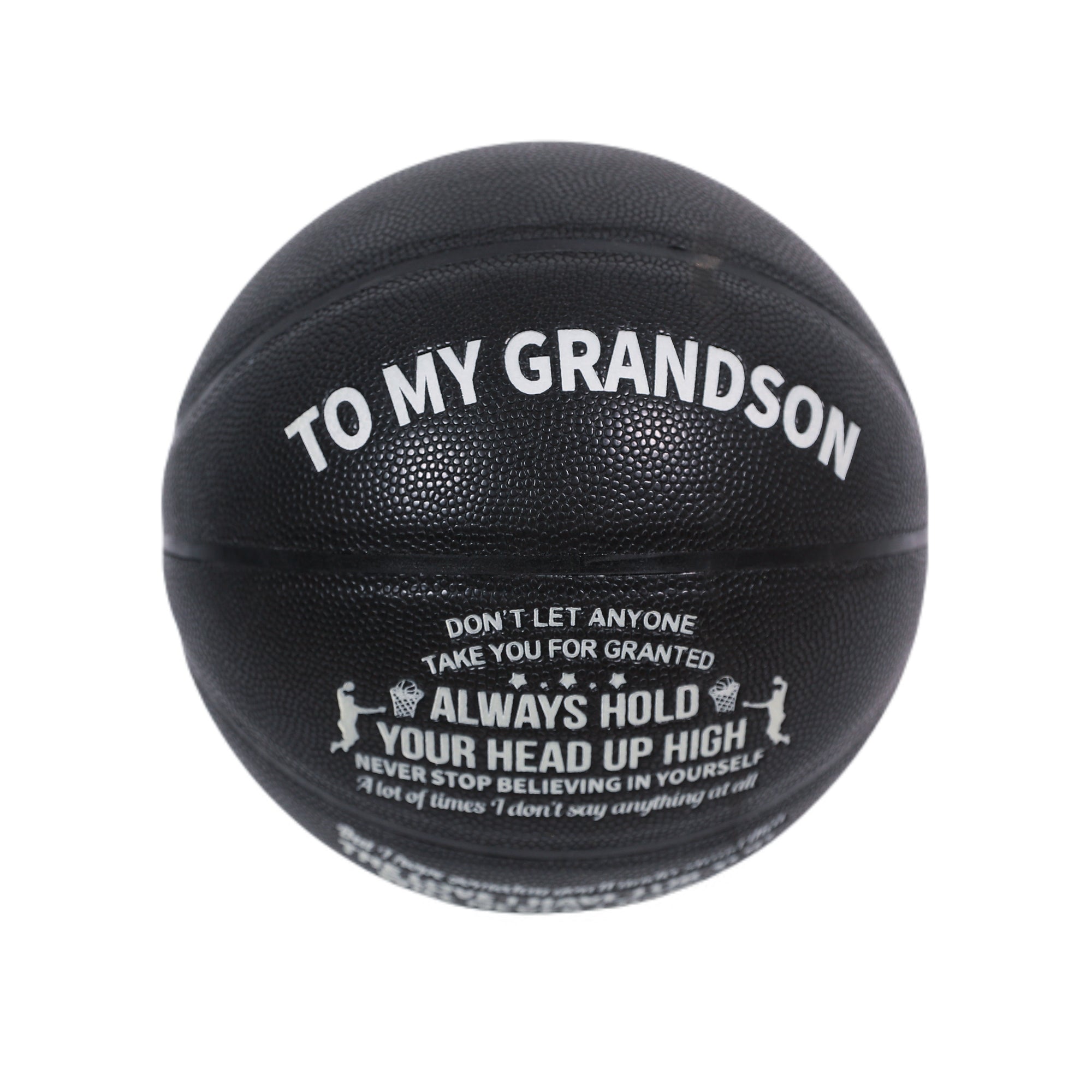 Familywatchs Gift Customized Personalise luminous Basketballs For Grandson,Size 7 (29.5 inches) - Family Watchs