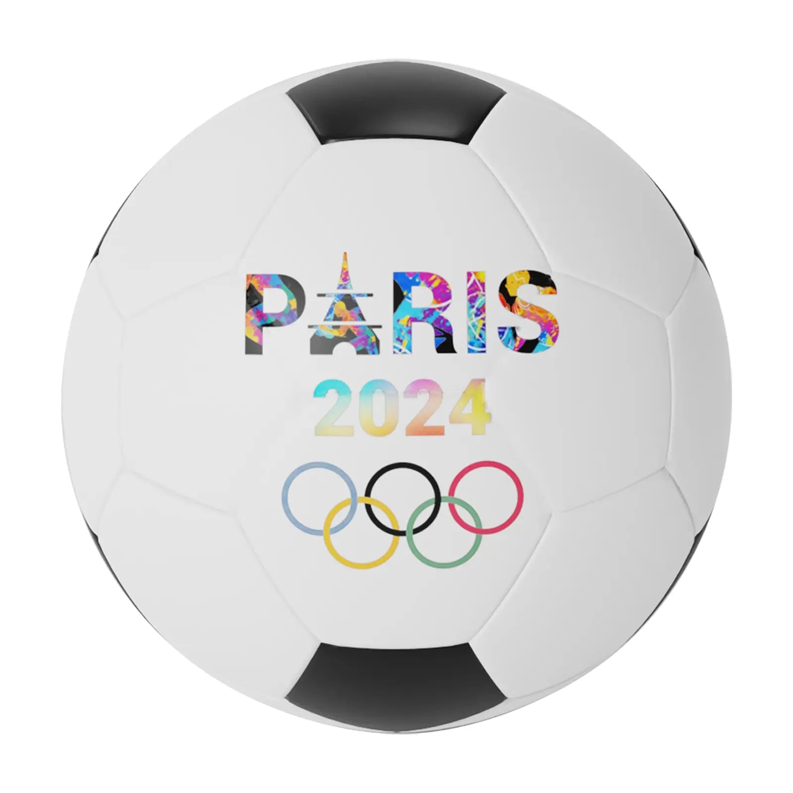 Personalized Custom 2024 Paris Olympics Themed Gift Soccer Ball - Family Watchs