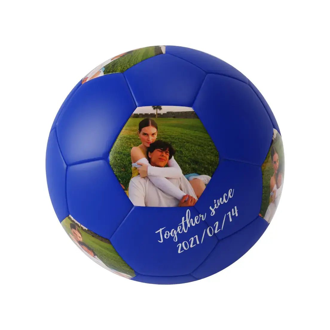 Personalized Custom 8 Panels Gift Soccer Ball - Family Watchs