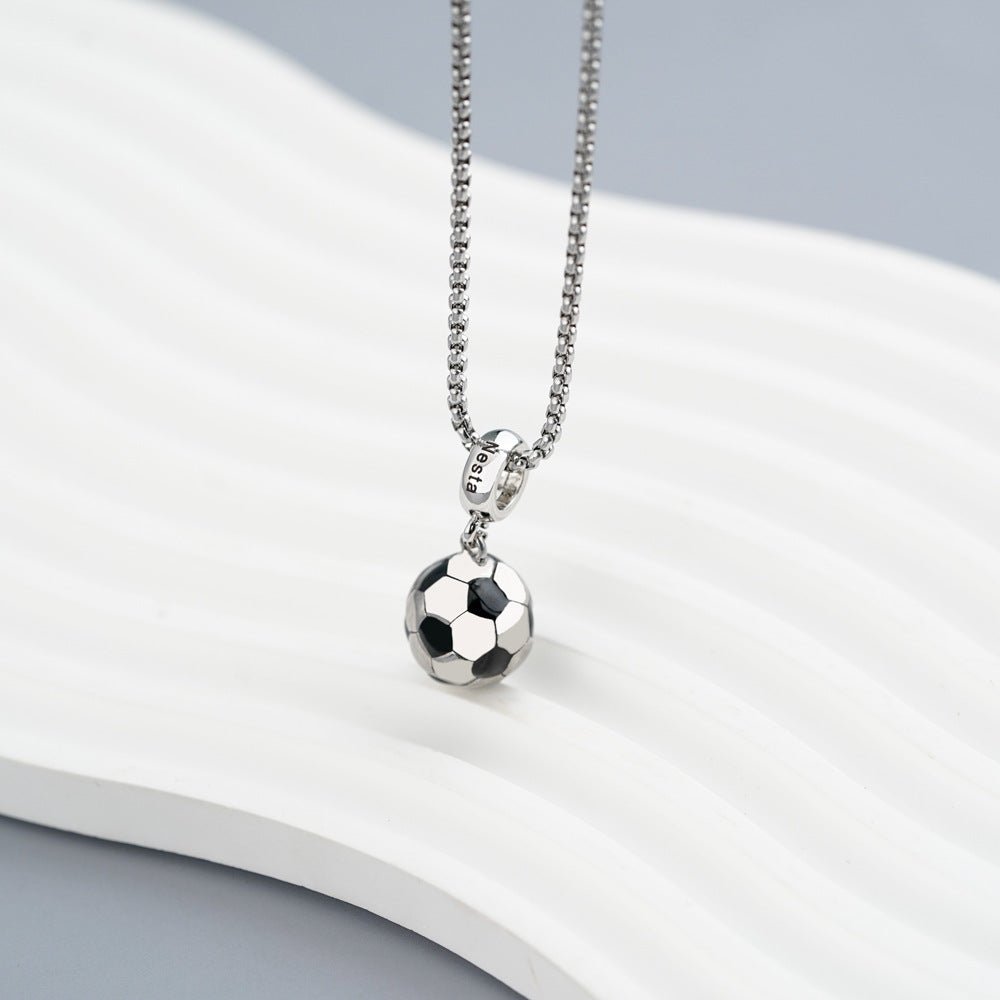 Personalized Custom Name Soccer Ball Necklace - Family Watchs
