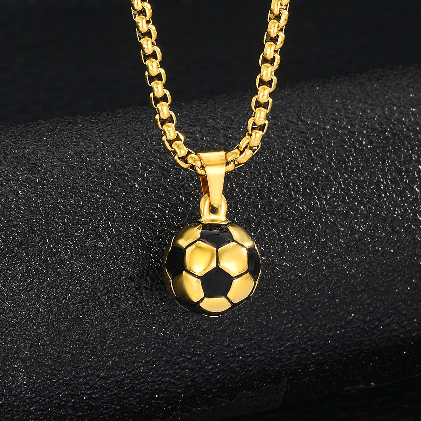 Personalized Custom Name Soccer Ball Necklace - Family Watchs