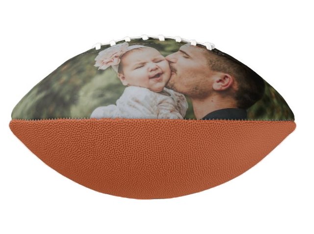 Personalized Custom Name/Photo Football For Children, From Mom,Dad - Family Watchs