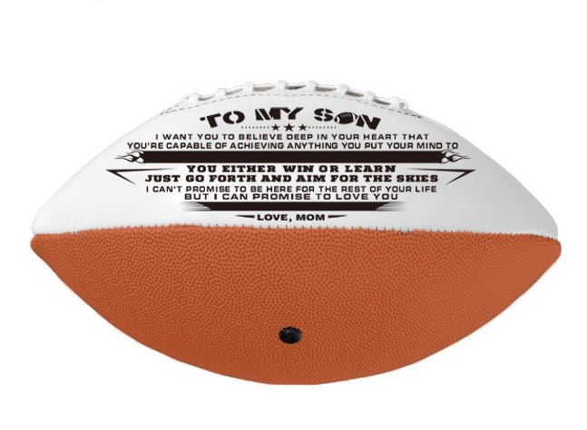 Personalized Custom Name/Photo Football For Children, From Mom,Dad - Family Watchs