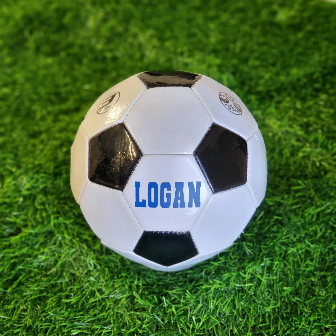 Personalized Custom Soccer Ball with Name,Text,Birthday Soccer Gifts for Coaches, Sons, Boyfriends, Daughters and Soccer Fans - Family Watchs
