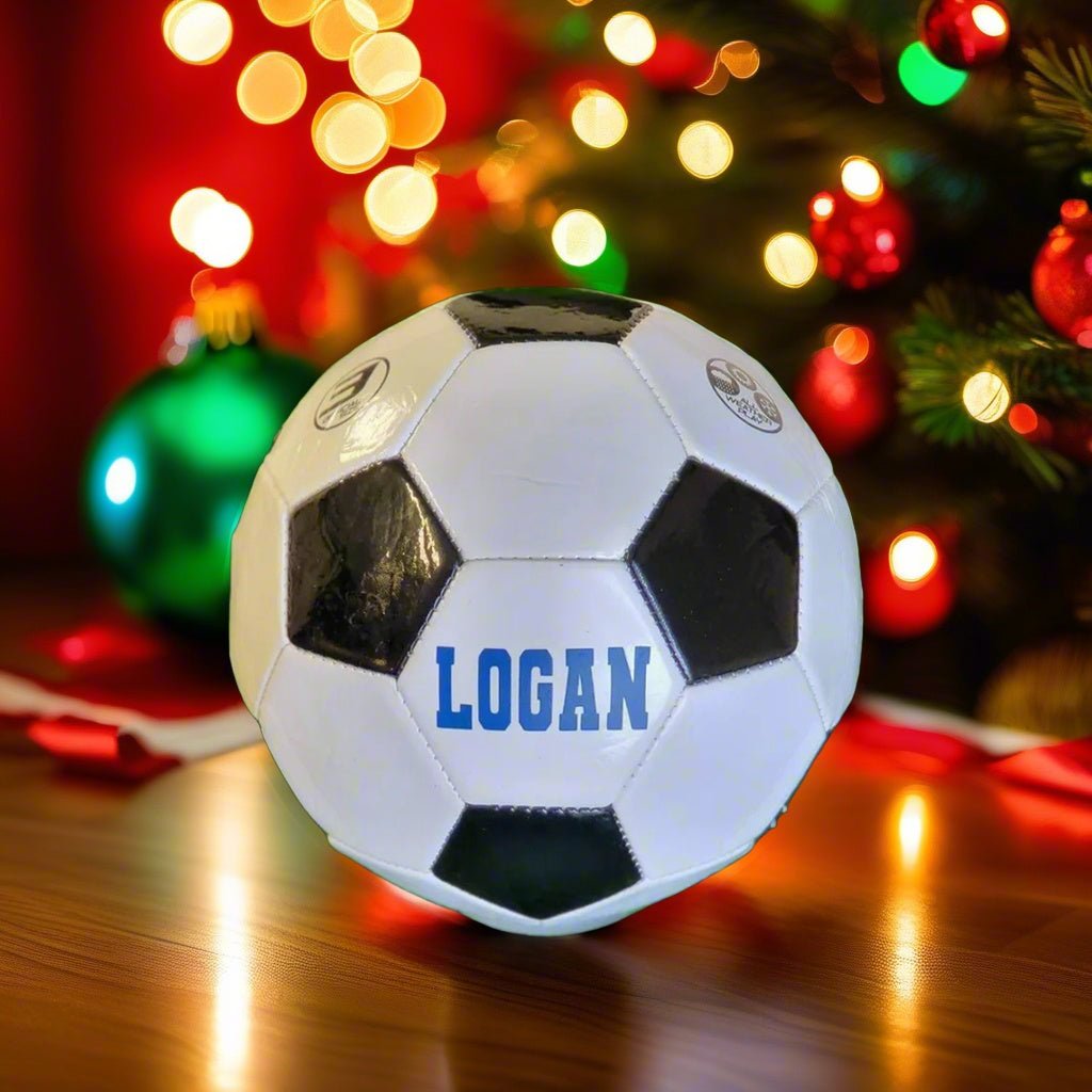 Personalized Custom Soccer Ball with Name,Text,Birthday Soccer Gifts for Coaches, Sons, Boyfriends, Daughters and Soccer Fans - Family Watchs
