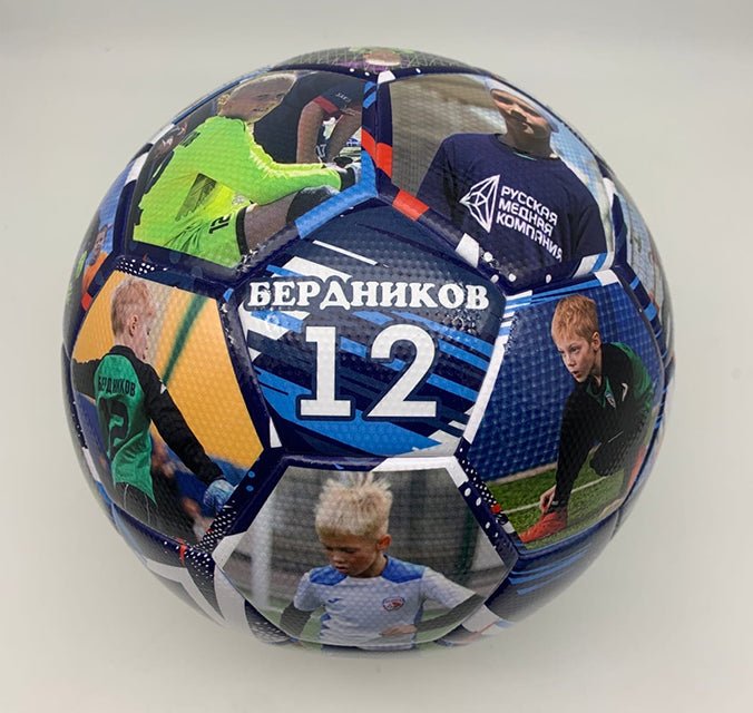 Personalized Customized Gift Soccer Ball，Size 5 - Family Watchs