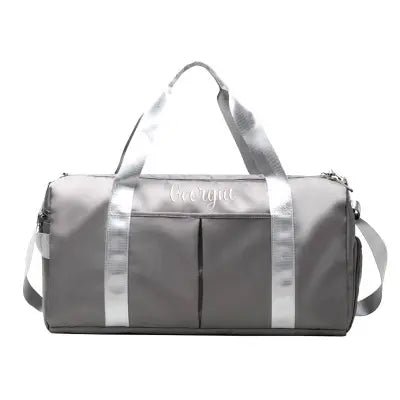 Personalized Duffle Bag, Mothers Day Gifts,Embroidered Yoga Duffle Bag,Custom Weekender Bag, overnight bags, Travel Bag, Initial Gym Bag - Family Watchs