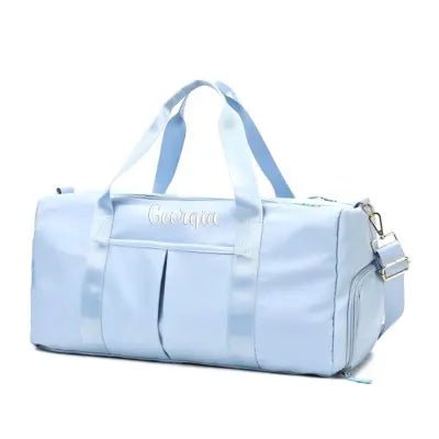 Personalized Duffle Bag, Mothers Day Gifts,Embroidered Yoga Duffle Bag,Custom Weekender Bag, overnight bags, Travel Bag, Initial Gym Bag - Family Watchs
