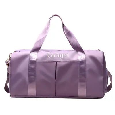 Personalized Duffle Bag, Mothers Day Gifts,Embroidered Yoga Duffle Bag,Custom Weekender Bag, overnight bags, Travel Bag, Initial Gym Bag - Family Watchs
