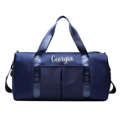 Personalized Duffle Bag, Mothers Day Gifts,Embroidered Yoga Duffle Bag,Custom Weekender Bag, overnight bags, Travel Bag, Initial Gym Bag - Family Watchs