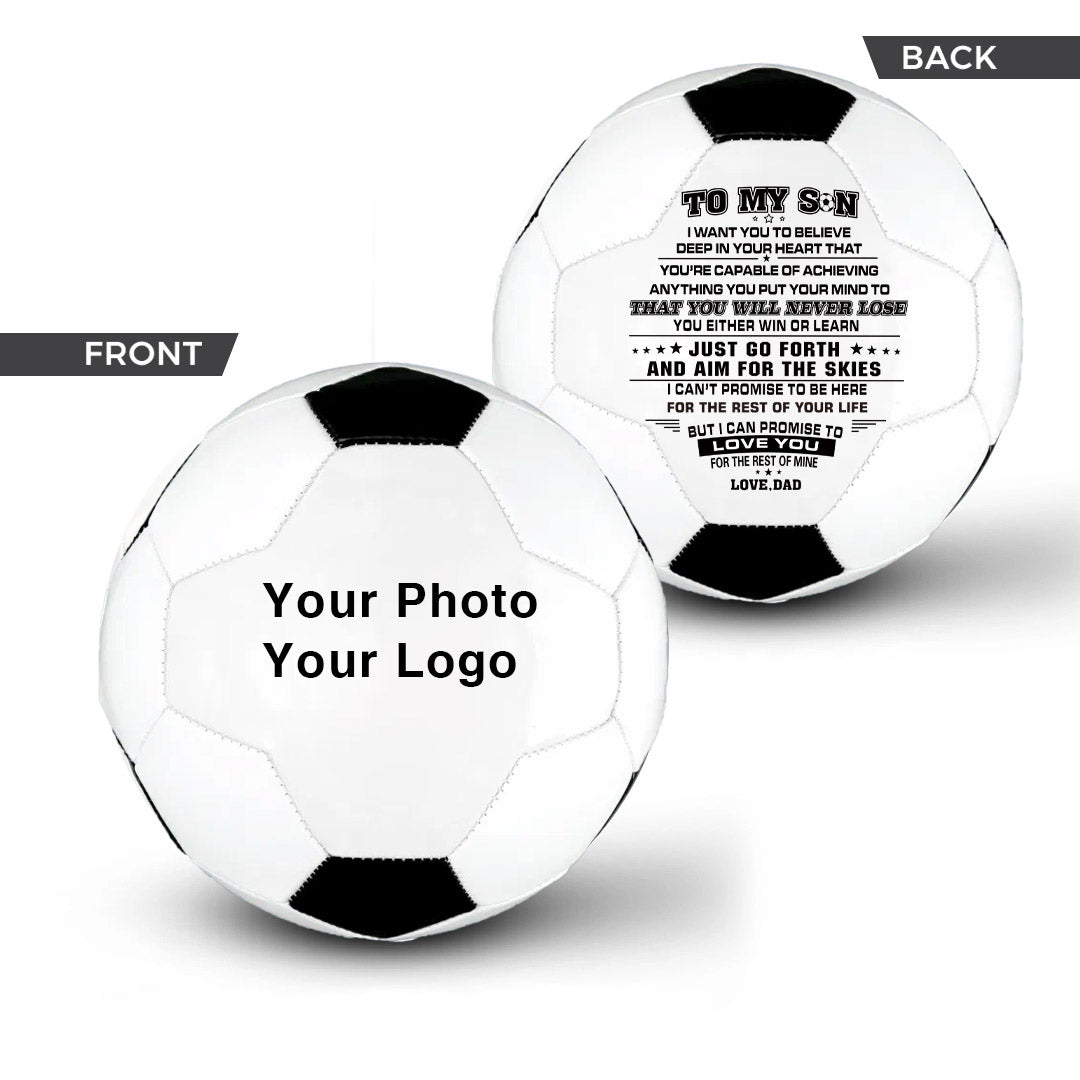 Personalized Custom Photo/Text Soccer Ball