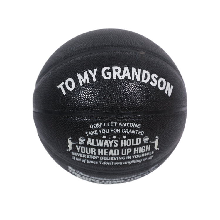 Familywatchs Gift Customized Personalise luminous Basketballs For Grandson,Size 7 (29.5 inches)